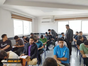 بازدید معاونت آموزشی دانشگاه ملی مهارت کشور از محل برگزاری  امتحانات در دانشکده ملی مهارت محمودآباد 5