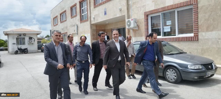 بازدید معاونت آموزشی دانشگاه ملی مهارت کشور از محل برگزاری  امتحانات در دانشکده ملی مهارت محمودآباد 8