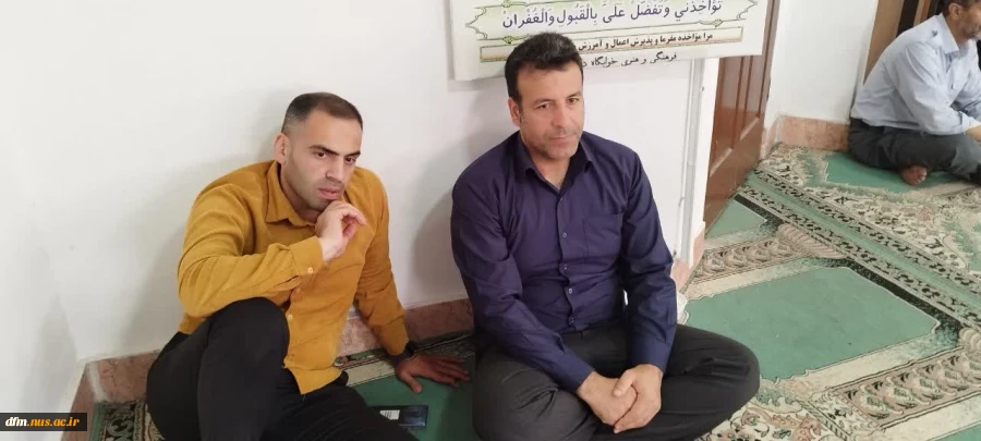 مراسم عزاداری سرور و سالار شهیدان حضرت ابا عبدالله الحسین علیه السلام و یاران باوفایش در دانشکده برگزار شد 4