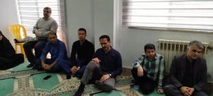 مراسم عزاداری سرور و سالار شهیدان حضرت ابا عبدالله الحسین علیه السلام و یاران باوفایش در دانشکده برگزار شد 5