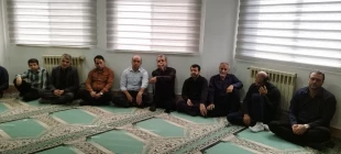 مراسم عزاداری سرور و سالار شهیدان حضرت ابا عبدالله الحسین علیه السلام و یاران باوفایش در دانشکده برگزار شد 7