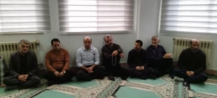 مراسم عزاداری سرور و سالار شهیدان حضرت ابا عبدالله الحسین علیه السلام و یاران باوفایش در دانشکده برگزار شد 10