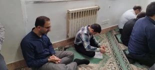 مراسم عزاداری سرور و سالار شهیدان حضرت ابا عبدالله الحسین علیه السلام و یاران باوفایش در دانشکده برگزار شد 12