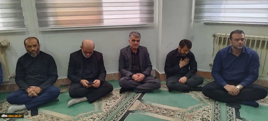 مراسم عزاداری اباعبدالله الحسین (ع) در دانشکده برگزار شد  2