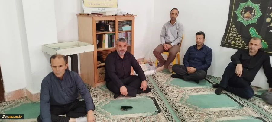 مراسم عزاداری اباعبدالله الحسین (ع) در دانشکده برگزار شد  6