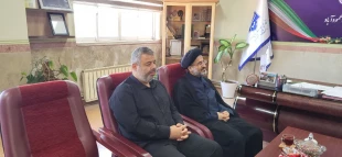 امام جمعه شهرستان با ریاست دانشکده دیدار کردند 4