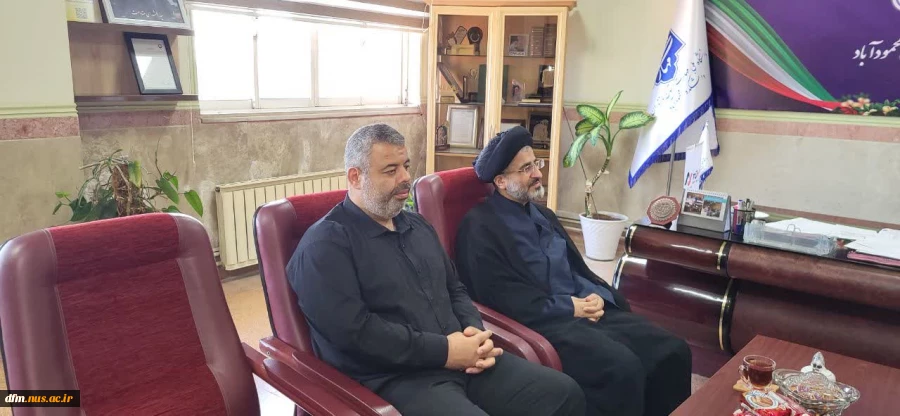امام جمعه شهرستان با ریاست دانشکده دیدار کردند 4