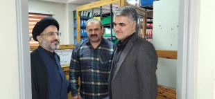 امام جمعه شهرستان با ریاست دانشکده دیدار کردند 7