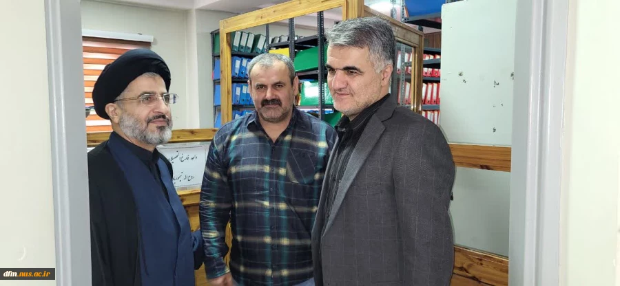 امام جمعه شهرستان با ریاست دانشکده دیدار کردند 7