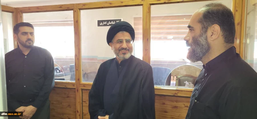 امام جمعه شهرستان با ریاست دانشکده دیدار کردند 8