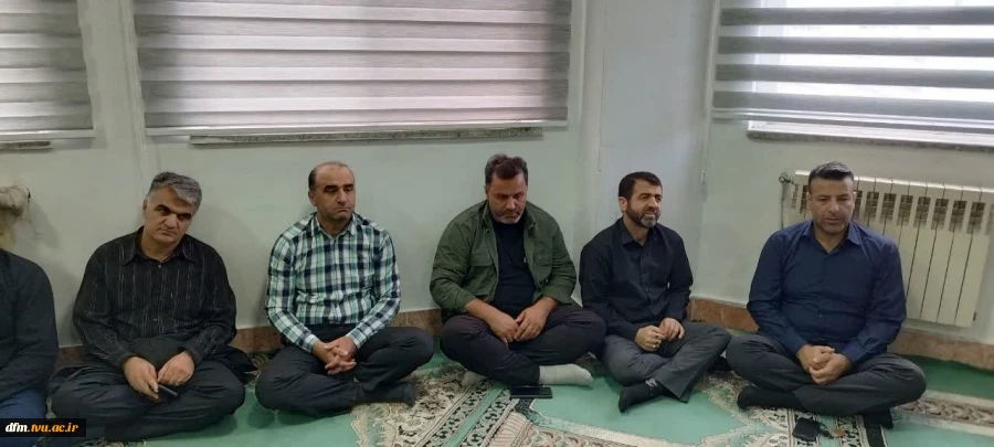 مراسم عزاداری سید و سالار شهیدان امام حسین (ع) در دانشکده برگزار شد  2