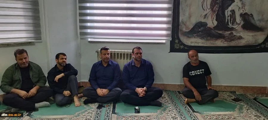 مراسم عزاداری سید و سالار شهیدان امام حسین (ع) در دانشکده برگزار شد  3