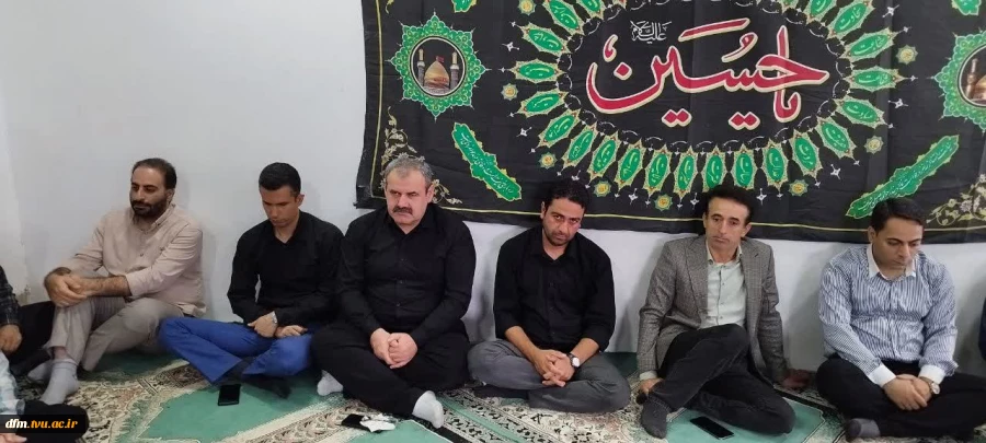 مراسم عزاداری سید و سالار شهیدان امام حسین (ع) در دانشکده برگزار شد  4