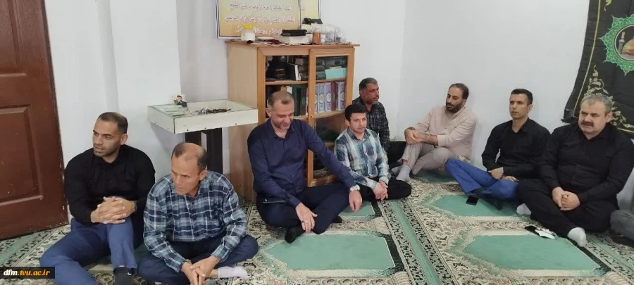 مراسم عزاداری سید و سالار شهیدان امام حسین (ع) در دانشکده برگزار شد  6