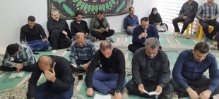مراسم عزاداری سید و سالار شهیدان امام حسین (ع) در دانشکده برگزار شد  10