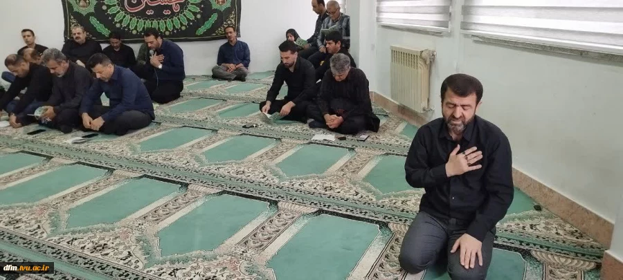 مراسم عزاداری سید و سالار شهیدان امام حسین (ع) در دانشکده برگزار شد  14