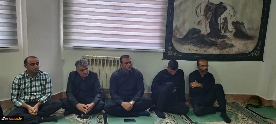 مراسم عزاداری شهادت امام حسین(ع) و یاران باوفایش در دانشکده برگزار شد  2
