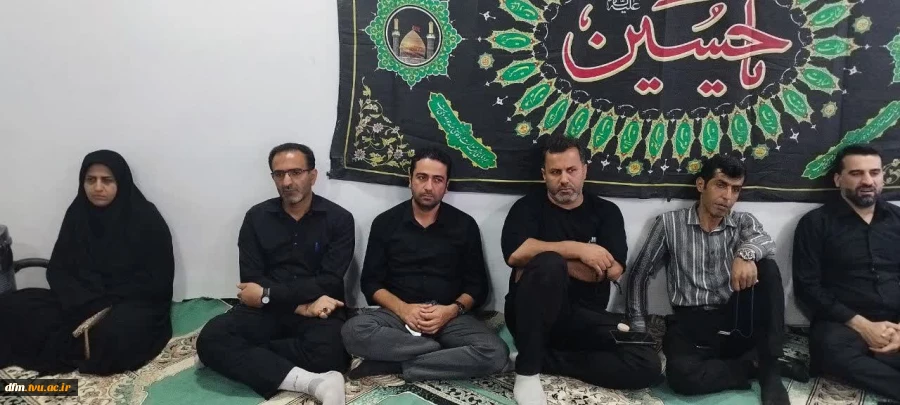 مراسم عزاداری شهادت امام حسین(ع) و یاران باوفایش در دانشکده برگزار شد  6