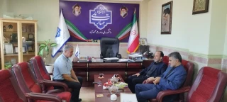 رییس سابق مرکز محمودآباد  با ریاست دانشکده دیدار کرد