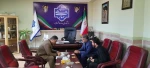 دیدار رئیس اداره هماهنگی امور استان ها با ریاست دانشکده 2