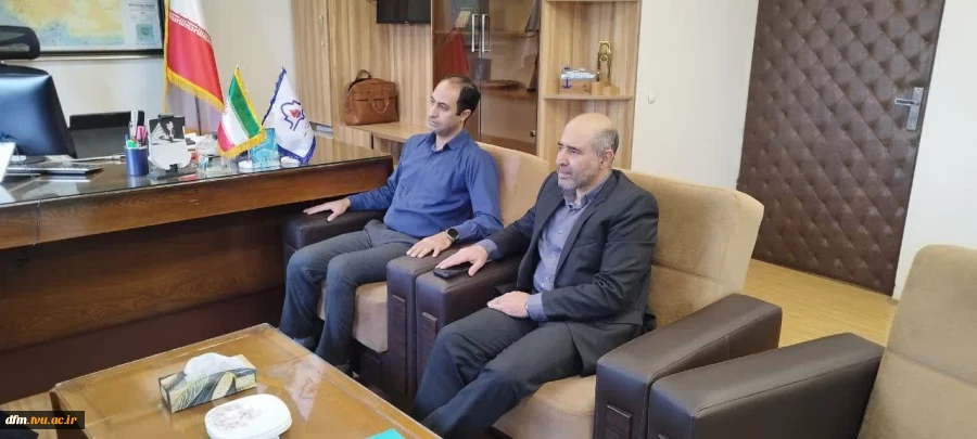 دیدار رئیس دانشکده با رئیس دانشگاه نفت محمودآباد  3