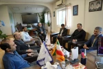 دیدار رئیس دانشکده با رئیس دانشگاه نفت محمودآباد 2