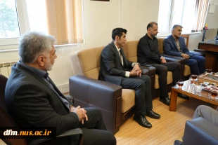 دیدار رئیس دانشکده با رئیس دانشگاه نفت محمودآباد 4