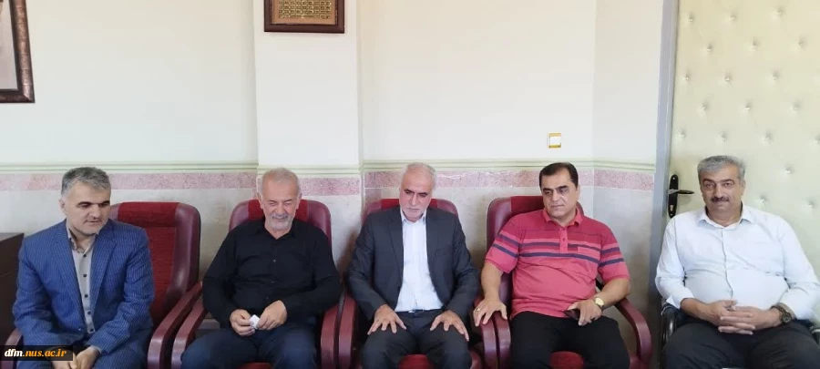 دیدار جمعی از  بازنشستگان با رئیس دانشکده 3