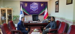 دیدار دکتر زارع رئیس سابق با دکتر حیدری رئیس دانشکده