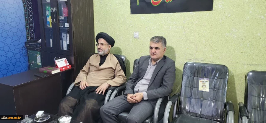 دیدار ریاست دانشکده با امام جمعه شهرستان محمودآباد  2