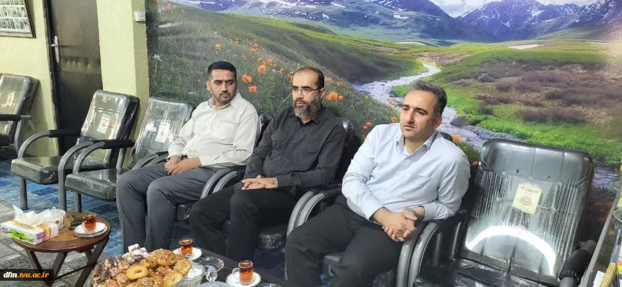دیدار ریاست دانشکده با امام جمعه شهرستان محمودآباد  3