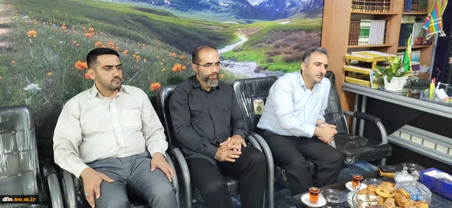 دیدار ریاست دانشکده با امام جمعه شهرستان محمودآباد  5