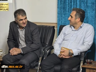 دیدار ریاست دانشکده با امام جمعه سرخ رود 3