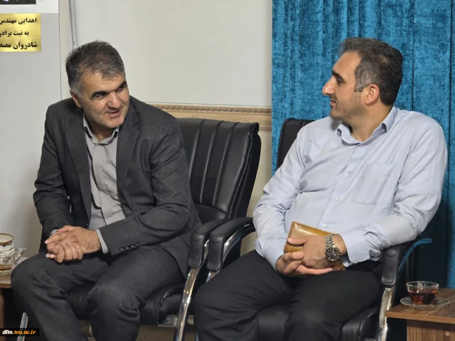 دیدار ریاست دانشکده با امام جمعه سرخ رود 3
