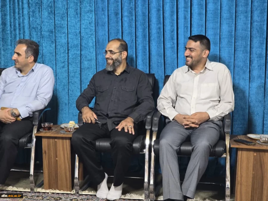دیدار ریاست دانشکده با امام جمعه سرخ رود 4