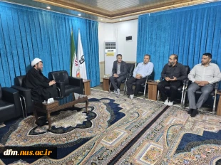 دیدار ریاست دانشکده با امام جمعه سرخ رود 2