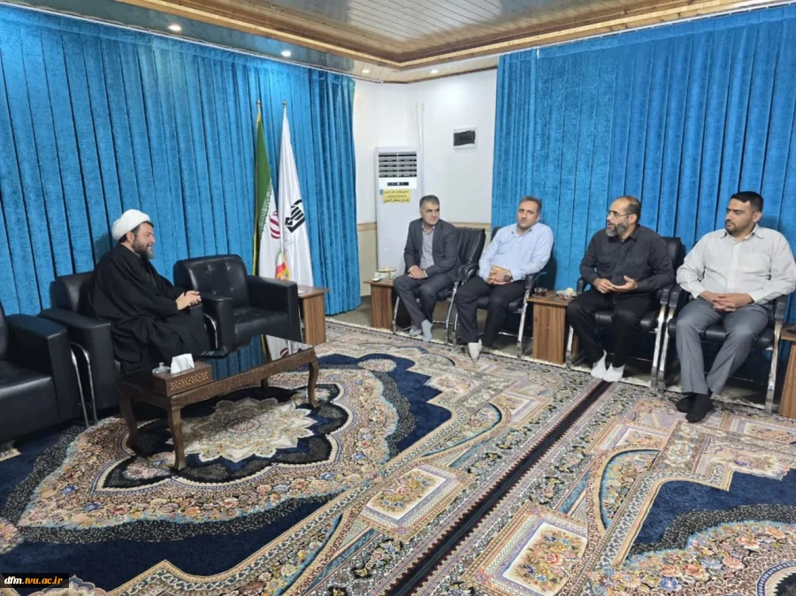 دیدار ریاست دانشکده با امام جمعه سرخ رود 2
