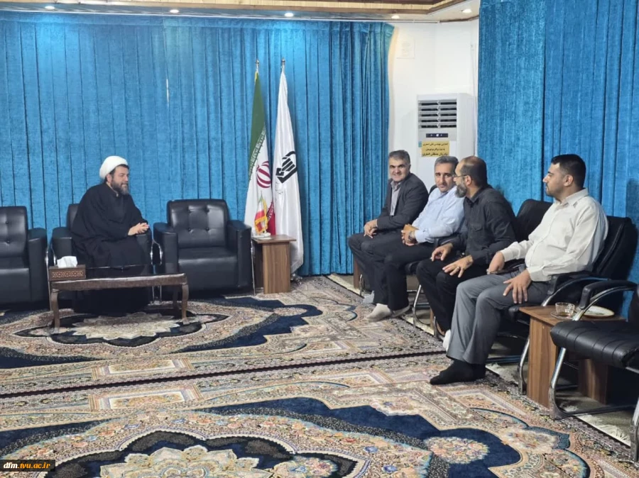 دیدار ریاست دانشکده با امام جمعه سرخ رود 6