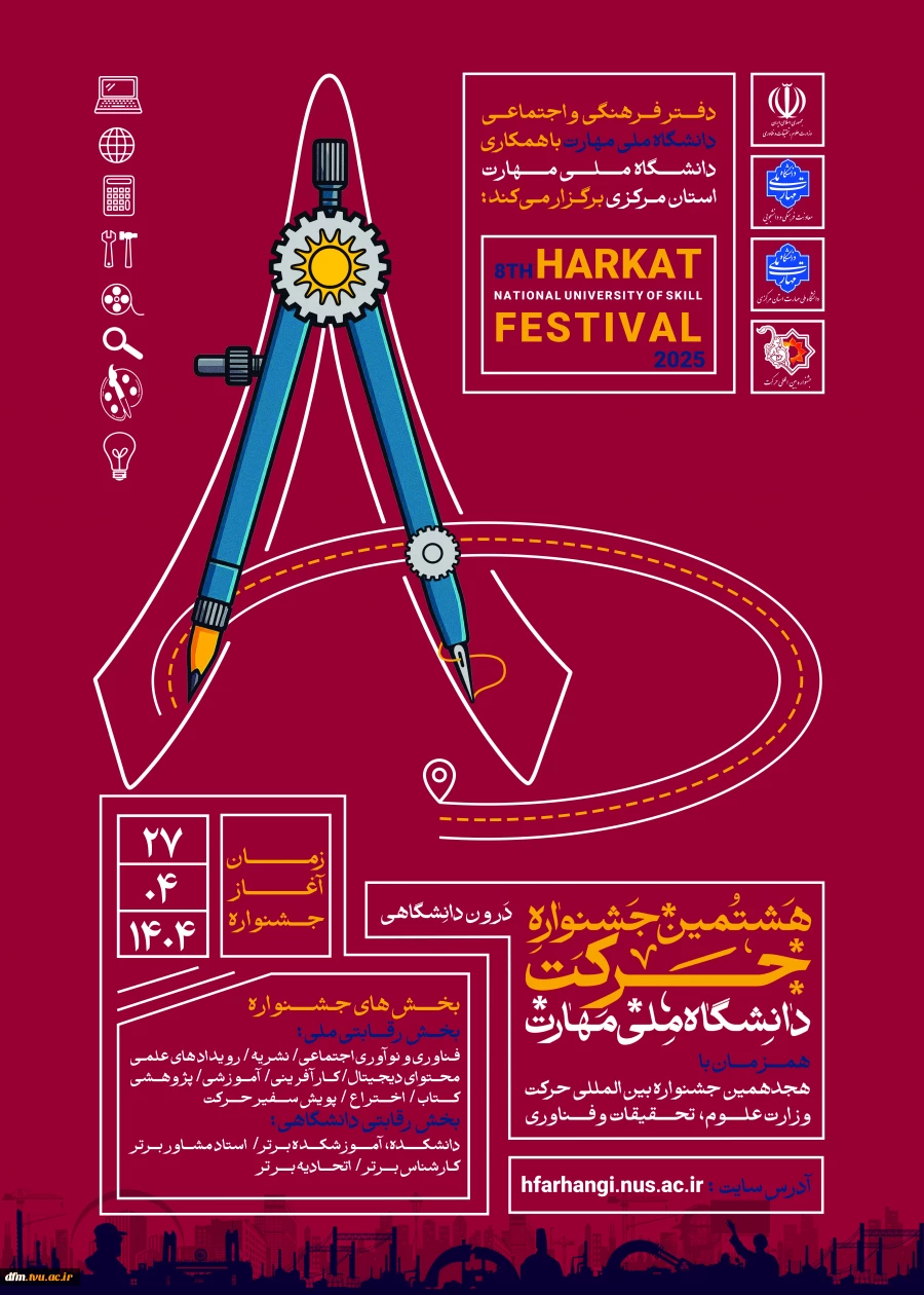 هشتمین جشنواره کشوری حرکت دانشگاه ملی مهارت 2