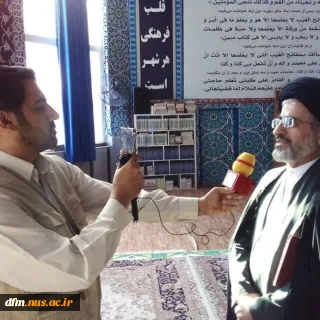 پیام تبریک دکتر حیدری تبار به آقای محسن یوسفی به مناسبت روز خبرنگار