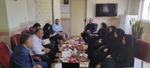رئیس اداره بنیاد شهید شهرستان با رئیس دانشکده دیدار کرد 2