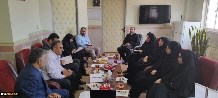 رئیس اداره بنیاد شهید شهرستان با رئیس دانشکده دیدار کرد 2