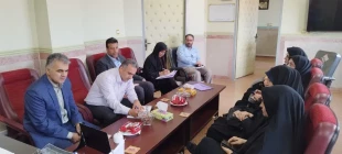 رئیس اداره بنیاد شهید شهرستان با رئیس دانشکده دیدار کرد 8