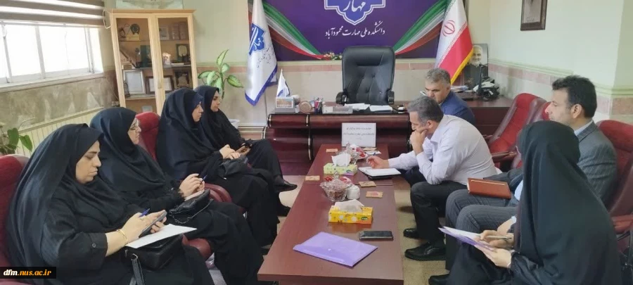 رئیس اداره بنیاد شهید شهرستان با رئیس دانشکده دیدار کرد 9