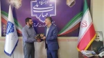 تقدیر رییس دانشکده از خبرنگار  2