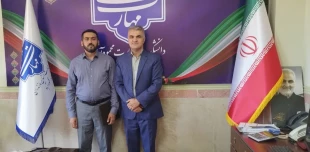 تقدیر رییس دانشکده از خبرنگار  3