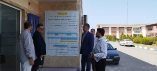 بازدید نماینده نظارت، ارزیابی و تضمین کیفیت دانشگاه ملی مهارت کشور از اداره خدمات دانشکده 4