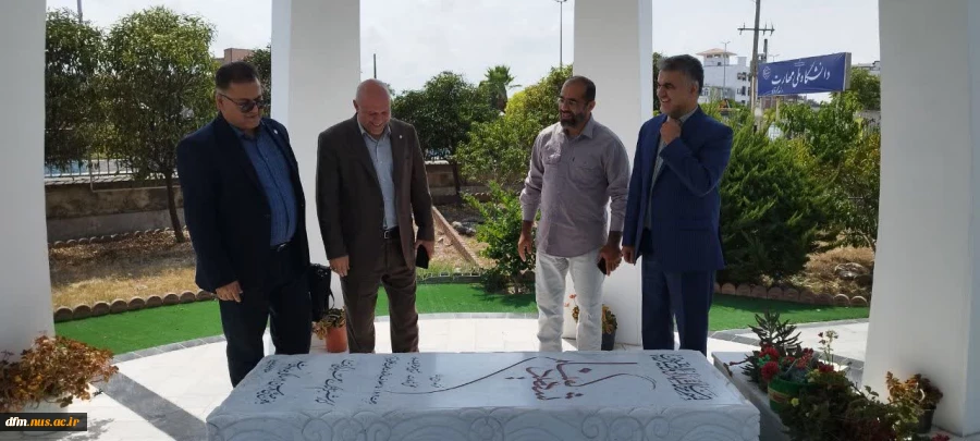 بازدید نماینده نظارت، ارزیابی و تضمین کیفیت دانشگاه ملی مهارت کشور از اداره خدمات دانشکده 8