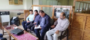 بازدید نماینده نظارت، ارزیابی و تضمین کیفیت دانشگاه ملی مهارت کشور از اداره خدمات دانشکده 16