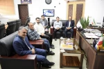 دیدار ریاست دانشکده با فرماندار محمودآباد 2